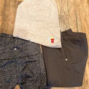 EUC, Lululemon Bundle, Swiftly Tech (4), Studio Black (6), Wunder Under Crop (6)